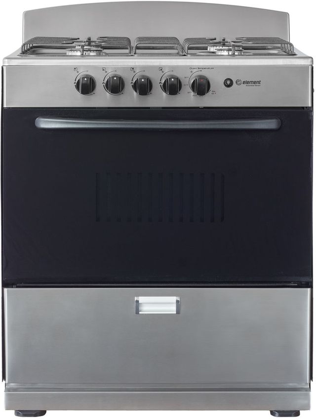 Element® 30" Stainless Steel Freestanding Gas Range-0
