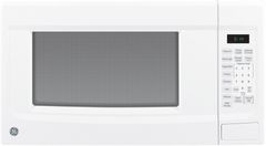 GE® 1.4 Cu. Ft. White Countertop Microwave