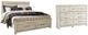Signature Design by Ashley® Bellaby 2-Piece Whitewash King Platform Bed Set-0