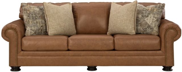 Signature Design by Ashley® Carianna Caramel Sofa-1