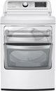 LG 7.3 Cu. Ft. White Front Load Gas Dryer-2