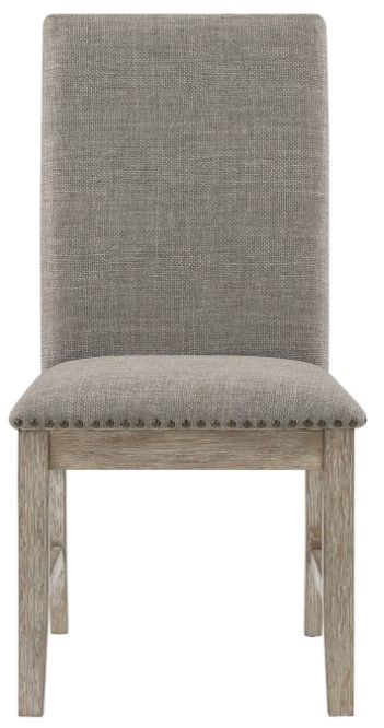 Homelegance® Southlake Light Gray Dining Side Chair-2