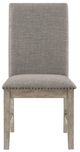 Homelegance® Southlake Light Gray Dining Side Chair-2
