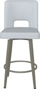 Amisco Customizable Bryana Bar Swivel Stool-3