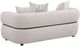 Coaster® Jeanette 3-Piece Beige Upholstered Round Arm Sofa Set-4