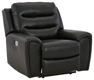 Signature Design by Ashley® Warlin Black Power Recliner