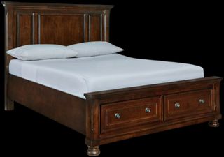 Millennium® Porter Rustic Brown King Storage Panel Bed
