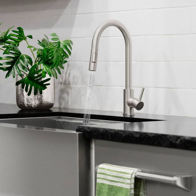 ZLINE Palisades Brushed Nickel Pull Down Single Handle Kitchen Faucet-1