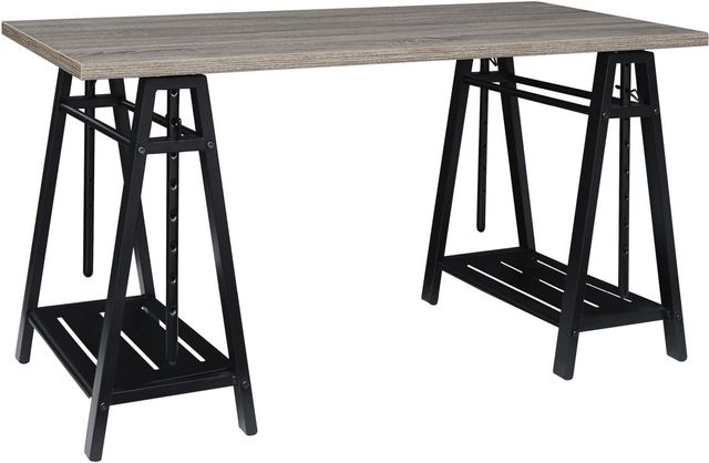 Signature Design by Ashley® Irene Gray Adjustable Height Desk-0