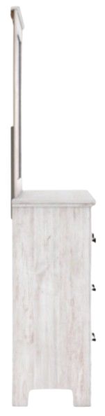 Signature Design by Ashley® Makidern Whitewash Dresser and Mirror-2