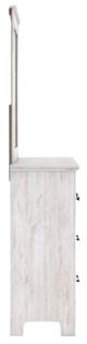 Signature Design by Ashley® Makidern Whitewash Dresser and Mirror-2