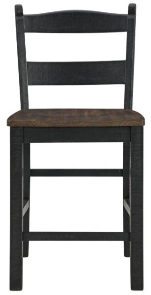 Signature Design by Ashley® Valebeck Black/Brown Bar Stool-1