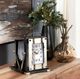 Crestview Collection Time Flash Black Clock-1