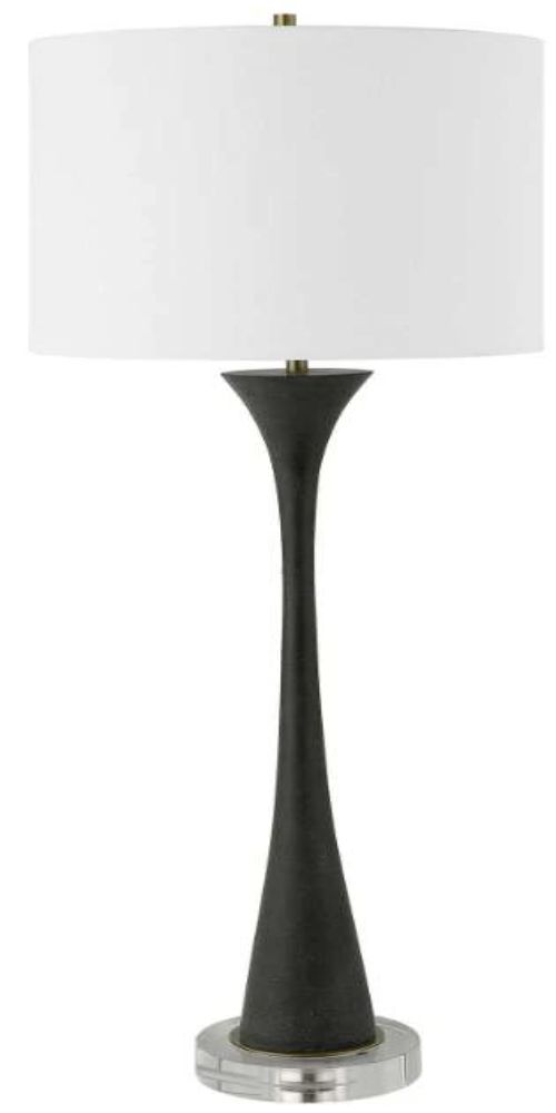 Uttermost® Fountain Black Buffet Lamp-0