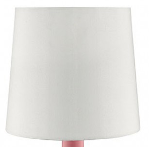 Furniture of America® Farah Pink Table Lamp-1