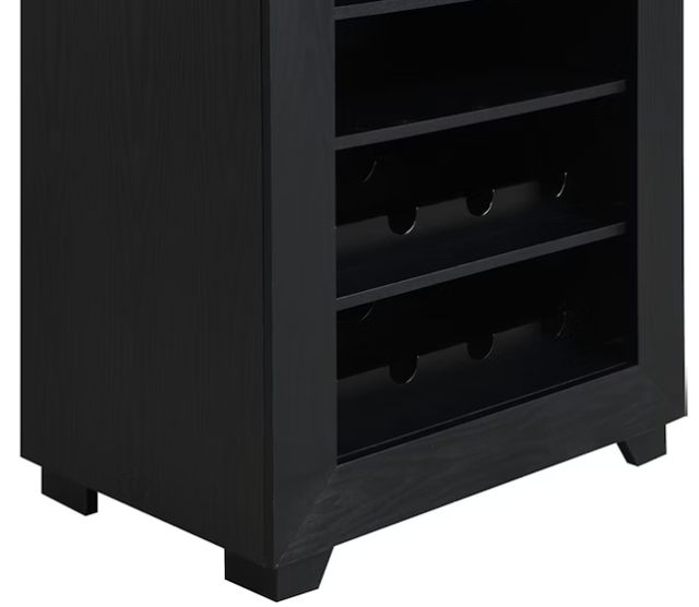 Elements International Hurricanes Black Dartboard Cabinet-3
