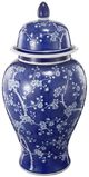 A & B Home Blue Jar-0