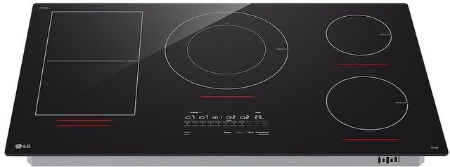 LG 36" Black Smart Induction Cooktop with UltraHeat™ 5.0kW Element-1