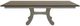 Mavin Customizable 38" Rectangular Extendable Dining Table with 18" Leaf-1