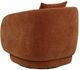 Coaster® Arnaud Burnt Orange Upholstered Swivel Accent Chair-5