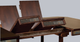 Sunny Designs Santa Fe 7 Piece Adjustable Height Dining Table and Stools Set-5