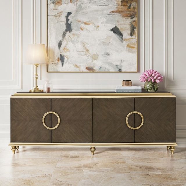 ACME Furniture Ashtin Brown Console Cabinet-1