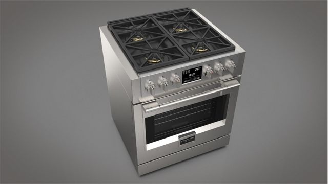 Fulgor Milano® Sofia 600 Series 30" Stainless Steel Pro Style Dual Fuel Range-3