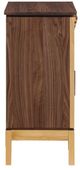 Whittier Wood® Furniture Addison Duet 38" Vinyl Record Station-5