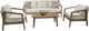 Signature Design by Ashley® Nature Lane Brown/White Occassional Table Set-0