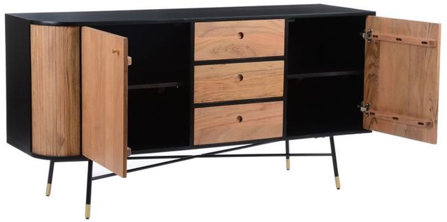 Moe's Home Collection Black and Tan Sideboard-1