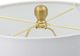 A & B Home Black/Gold Cylinder Lamp-5