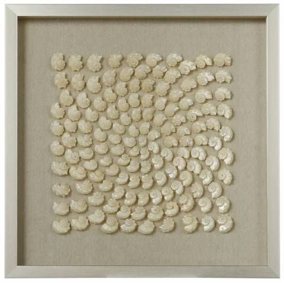 StyleCraft Natural Shell 24" Wall Art-0