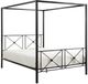 Mazin Furniture Rapa Queen Canopy Bed-1