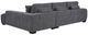 Coaster® Octavia 2-Piece Charcoal Gray Right Arm Facing Sectional and Chaise-4