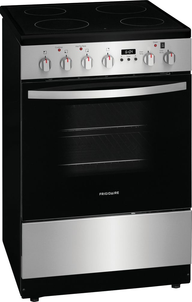 Frigidaire® 24" Stainless Steel Freestanding Electric Range-1