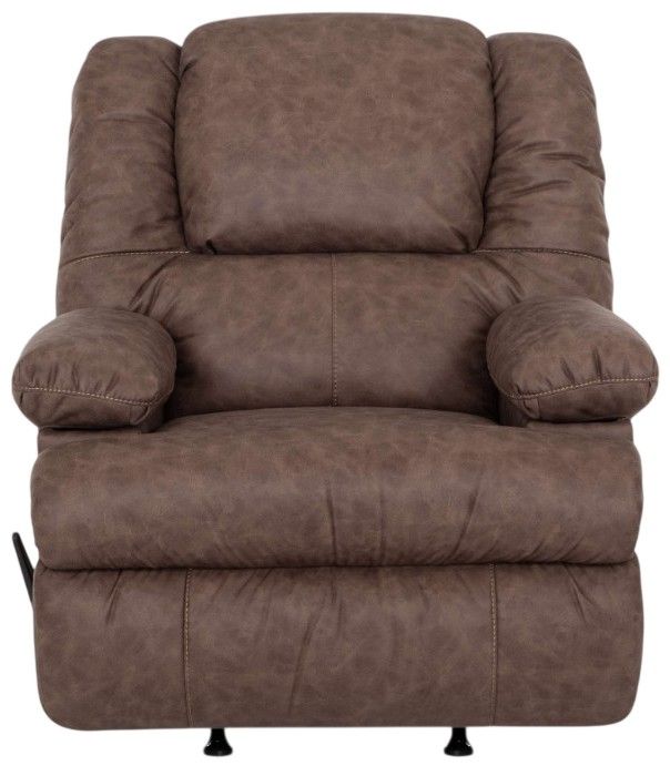 Franklin™ Clayton Easter Mocha Manual Rocker Recliner with Storage Arms-3