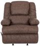 Franklin™ Clayton Easter Mocha Manual Rocker Recliner with Storage Arms-3