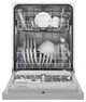 Whirlpool® 24" Built In Dishwasher-Black-1