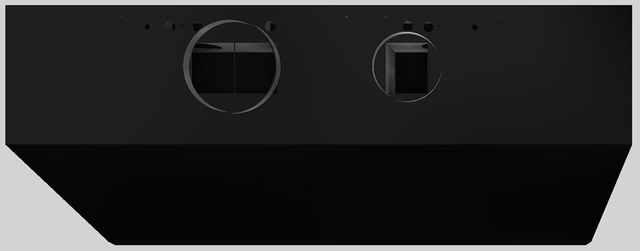 Vent-A-Hood® 60" Black Wall Hood-1