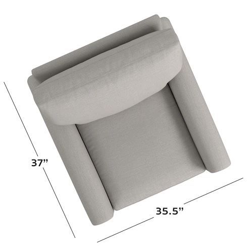 Bassett® Furniture Spencer Dove Chair-1