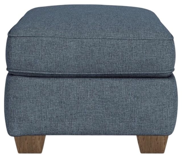 Flexsteel® Thornton Blue Dusk Cocktail Ottoman-2