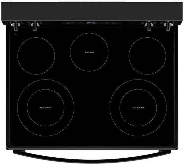 Whirlpool® 30" Black Freestanding Electric Range with No Preheat Mode and Steam Clean-4