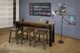 International Furniture Direct Loft Brown 4-Piece Brown Counter Height Dining Set-3