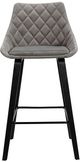 Armen Living Dani Gray 26" Bar Stool-1