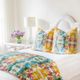 Laura Park Designs Indigo Girl King Blue Duvet Cover-0