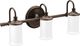 Moen® Belfield™ Oil Rubbed Bronze Three Globe Bath Light-0