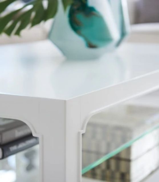 Lexington Home Avondale Glenwood White Cocktail Table-2