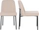 TOV Furniture Sydney 2-Piece Taupe Velvet Dining Chair-0