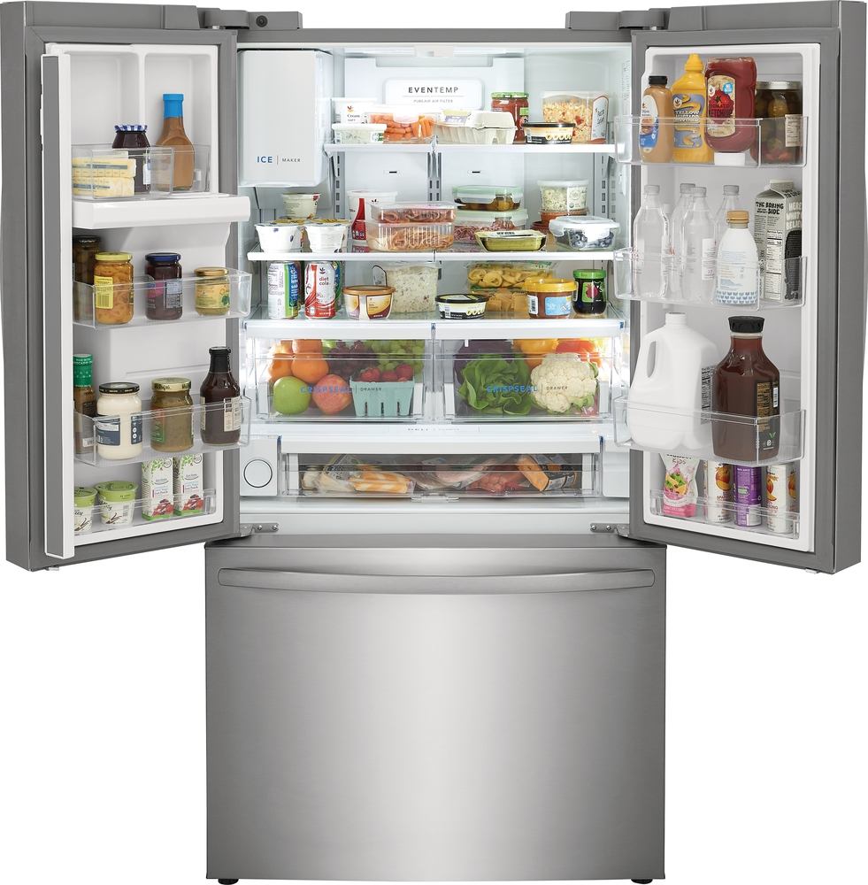 Frigidaire 36 in. 22.6 Cu. Ft. Stainless Steel Counter Depth French Door Refrigerator - Thumbnail 2