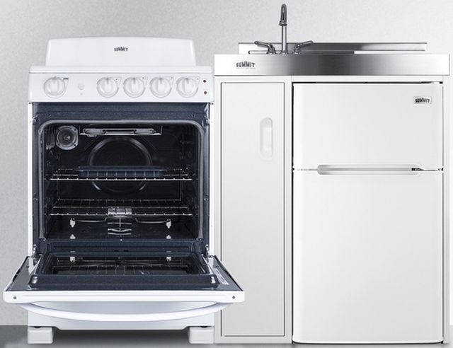 Summit® 54" White All-In-One Kitchenette-4